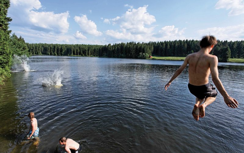 There are 60 lakes in Clausthal-Zellerfeld (Photo: Hansjörg Hörseljau)